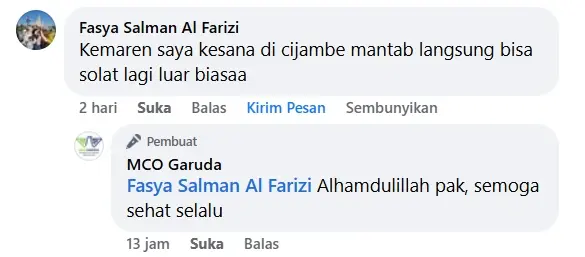Testimoni sport massage Jakarta MCO 6